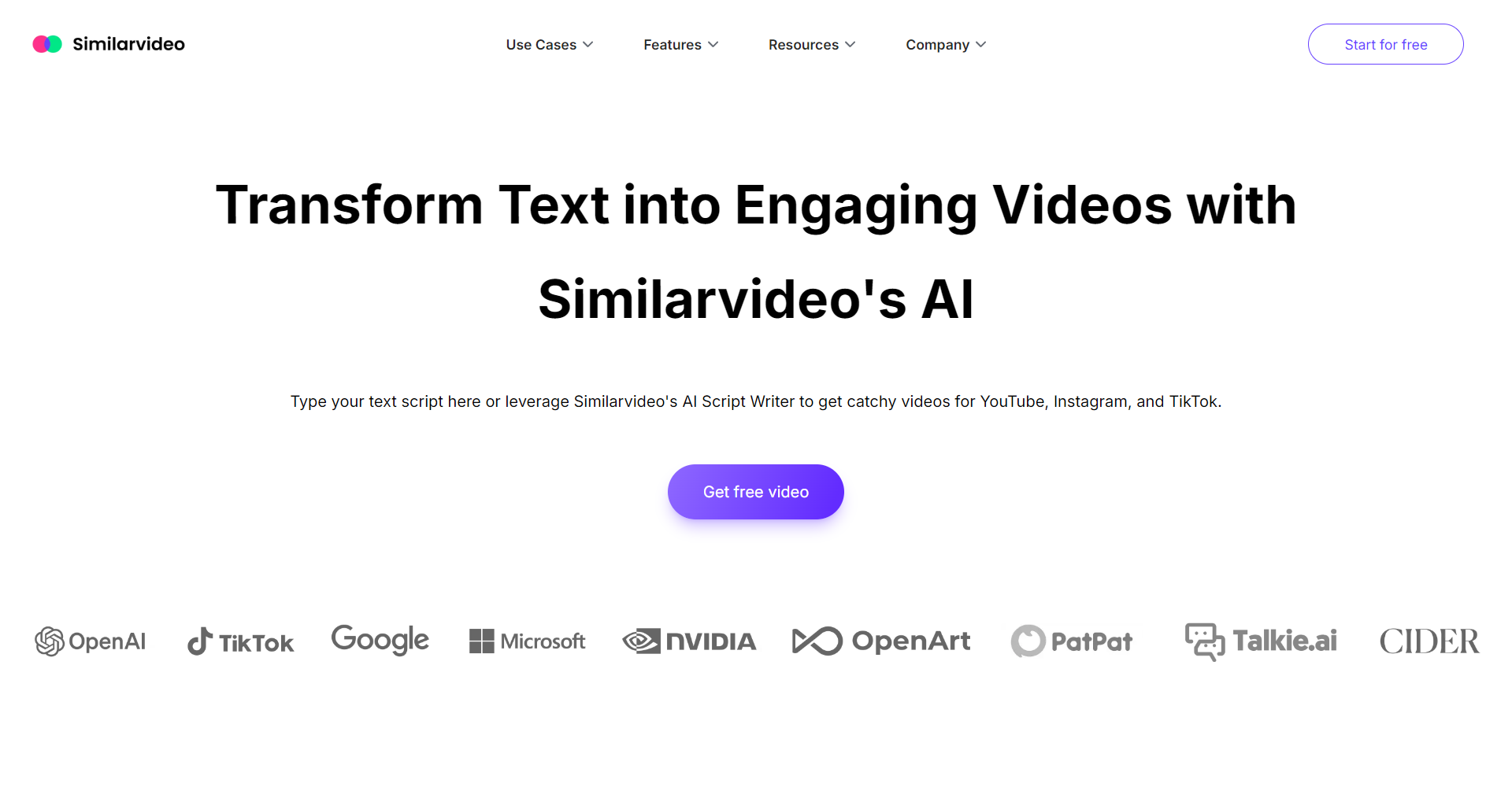 Similarvideo AI