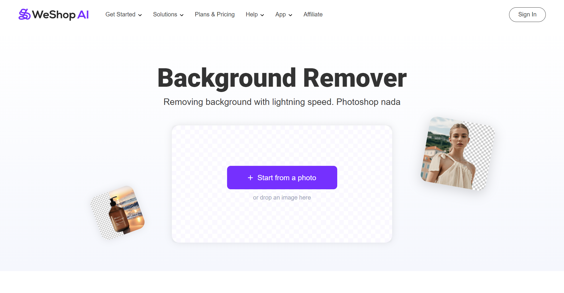 Weshop AI Background Remover