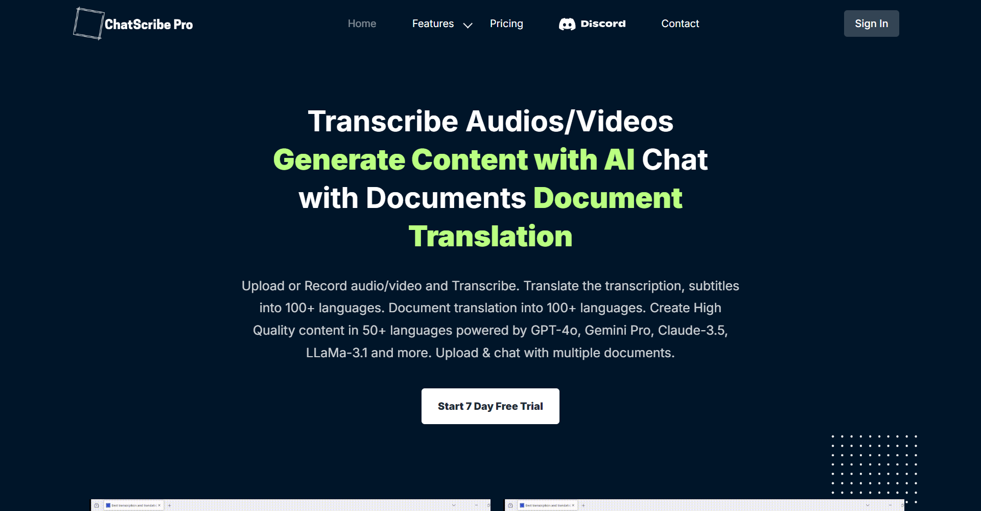 Chatscribe Pro