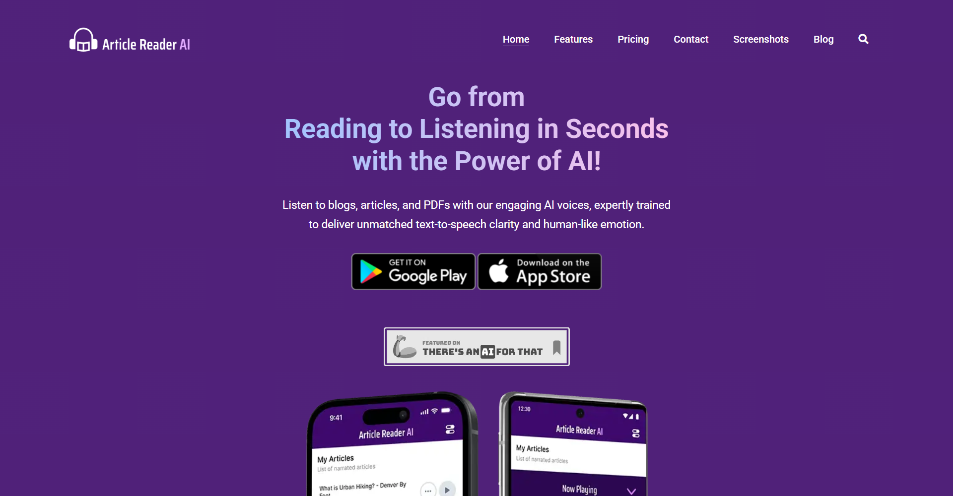 Article Reader AI