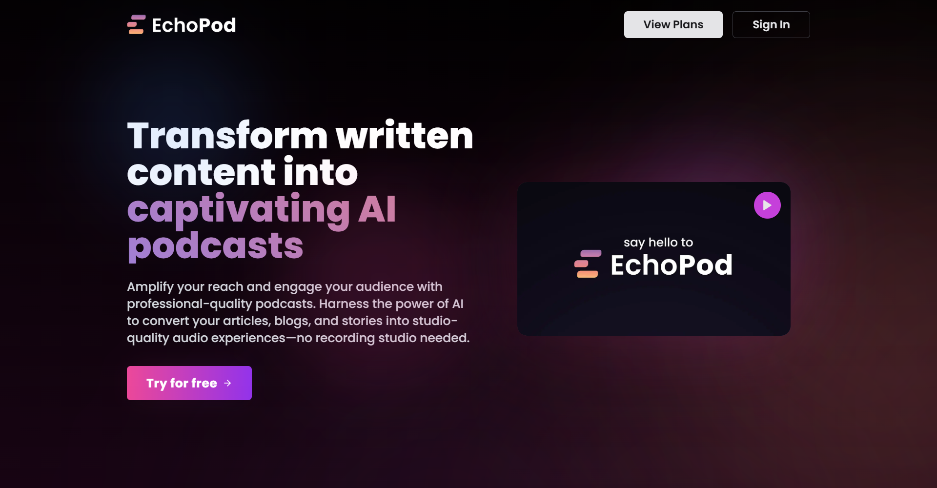 EchoPod