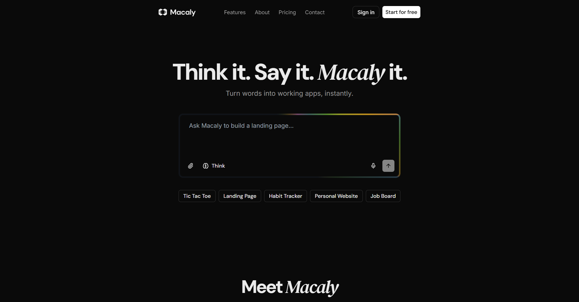 Macaly