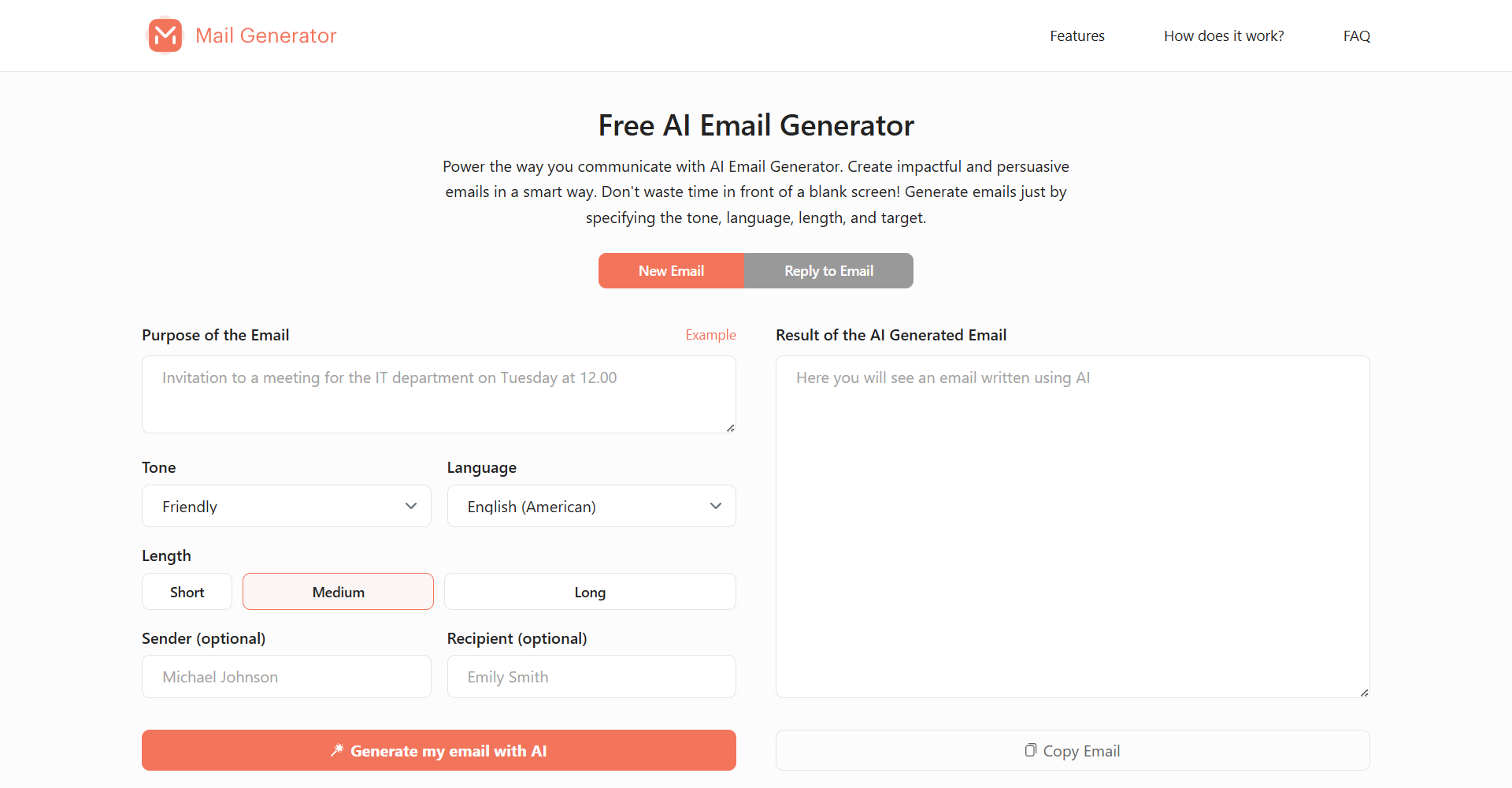 Mailgenerator AI