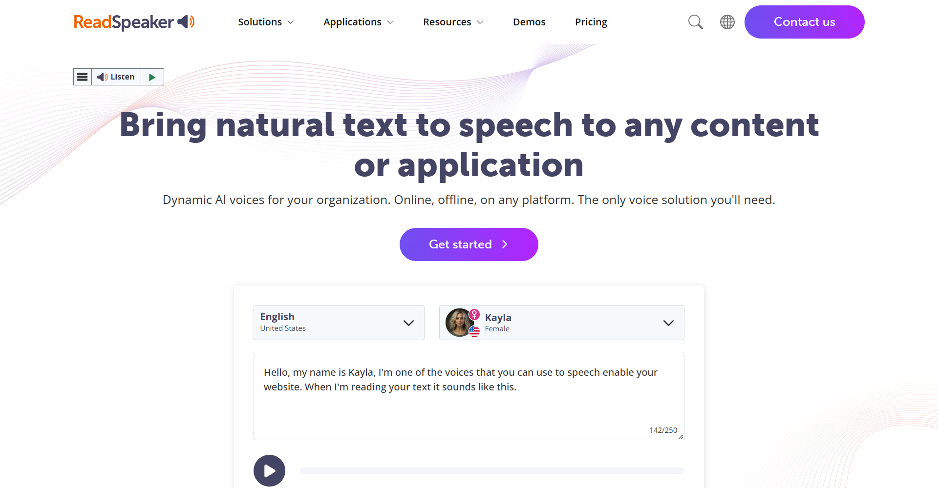 Readspeaker