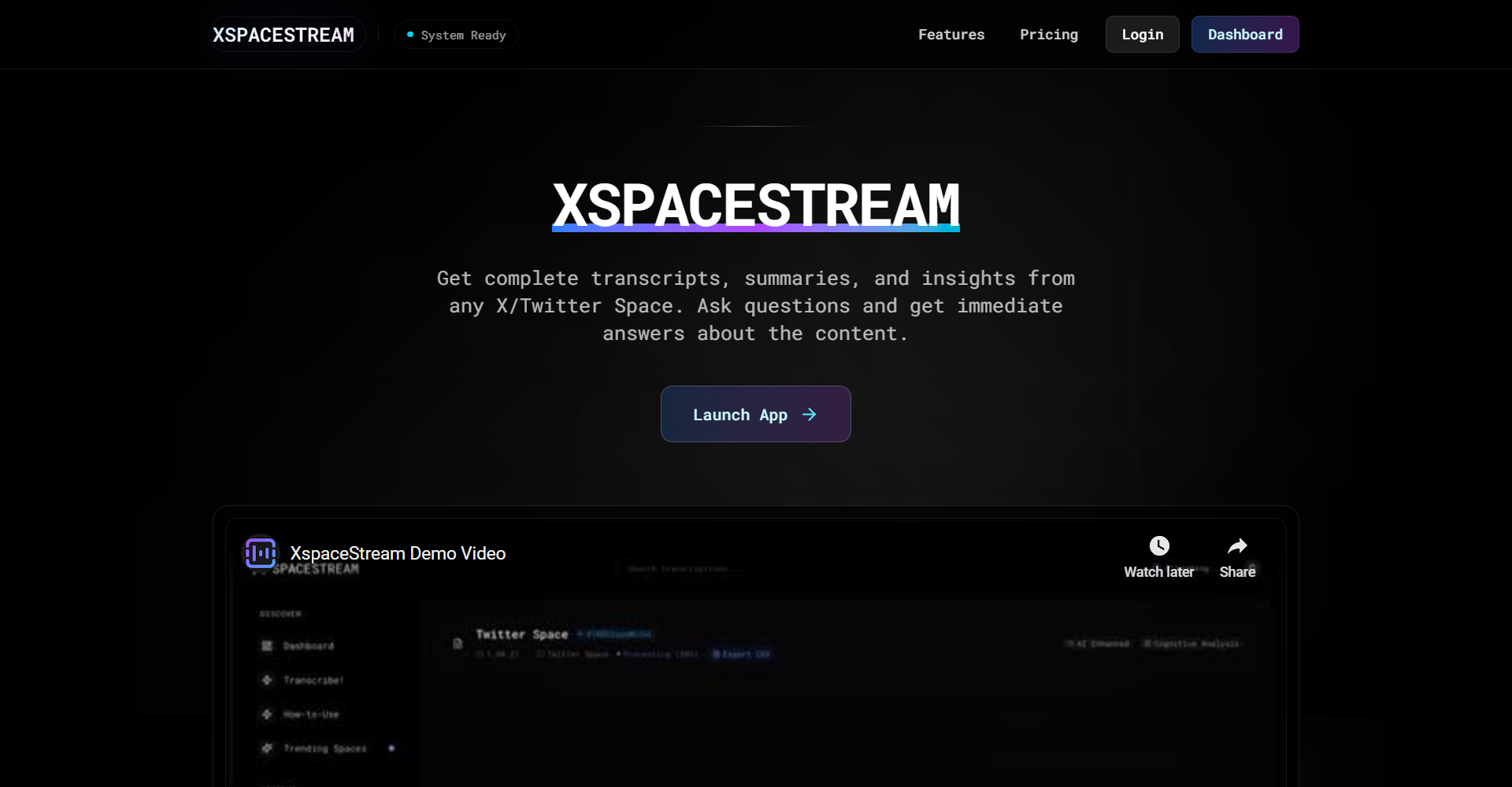 Xspacestream