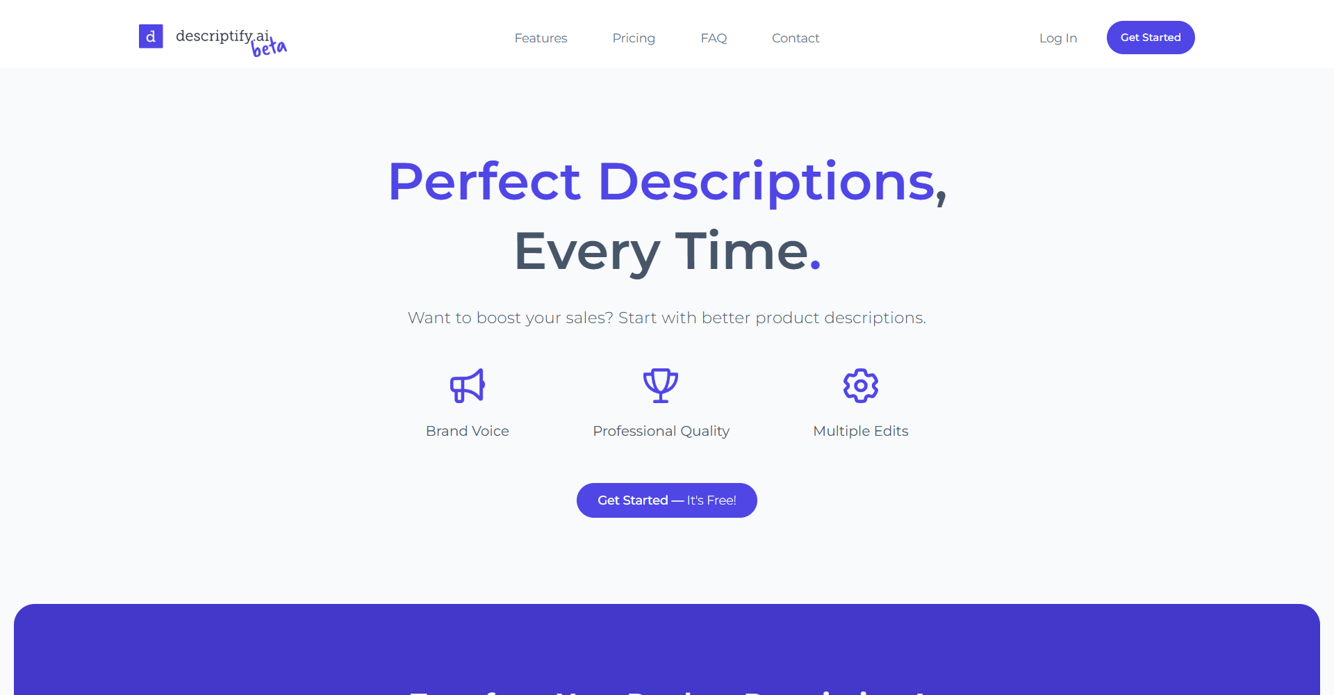Descriptify AI