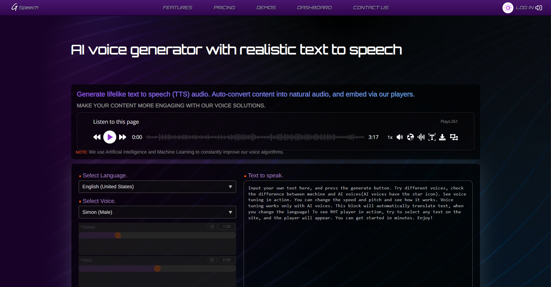 Gspeech