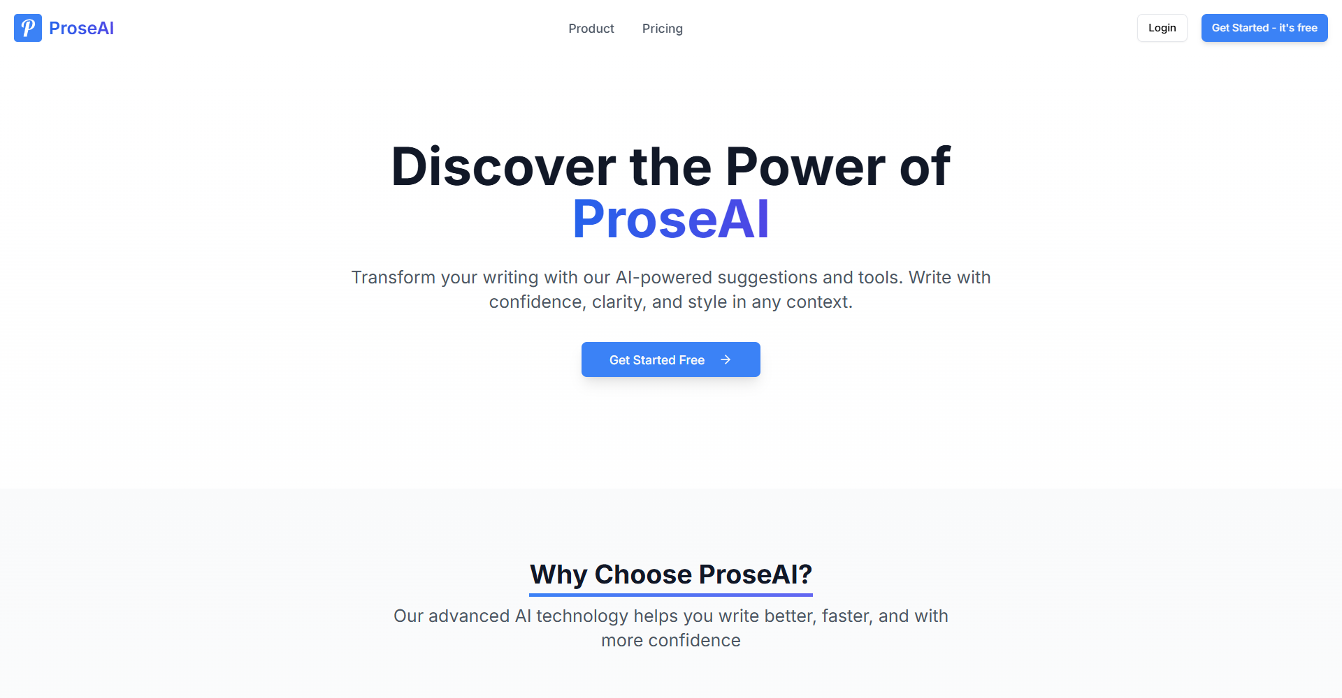 Prose AI