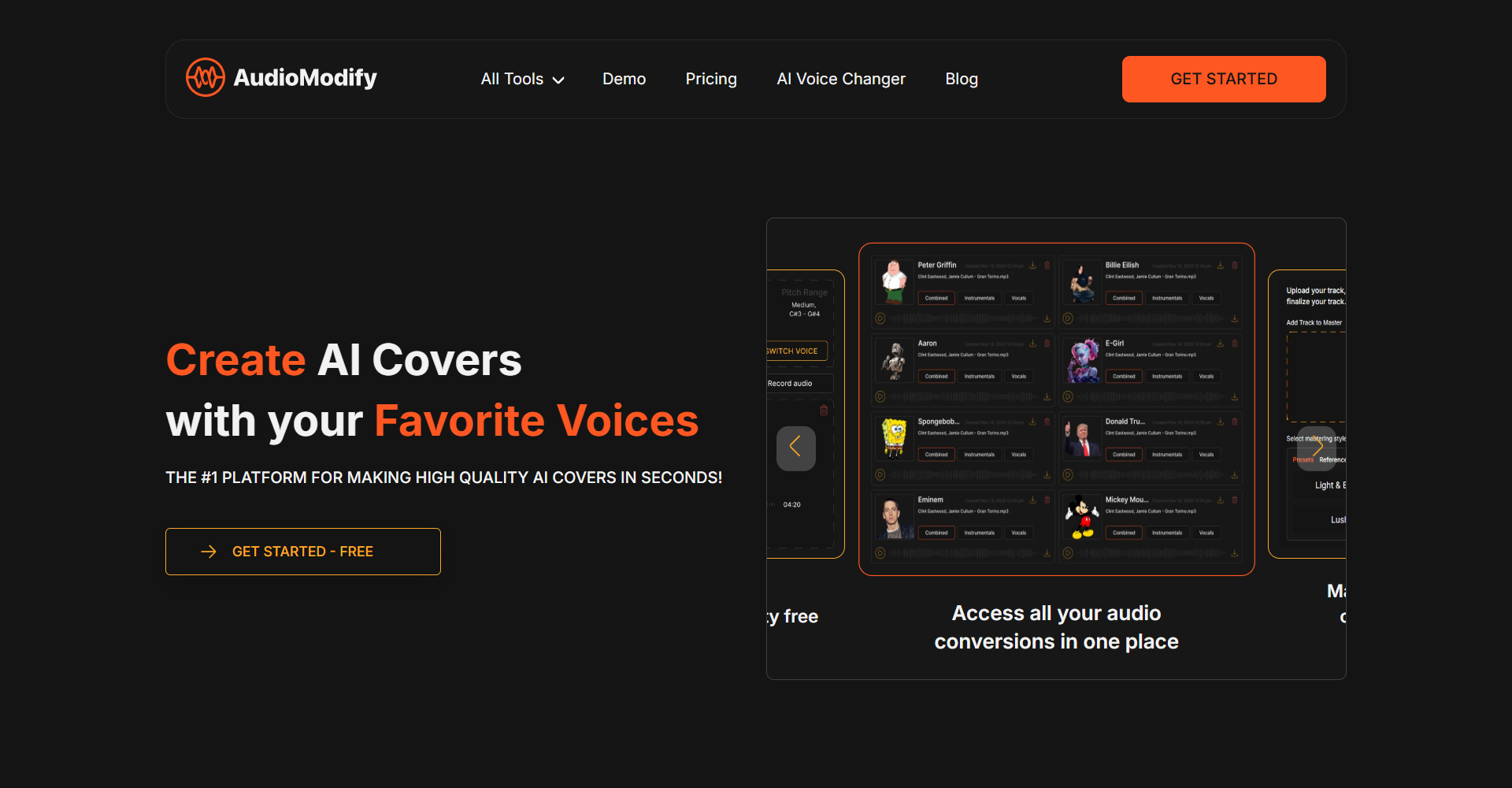 Audiomodify