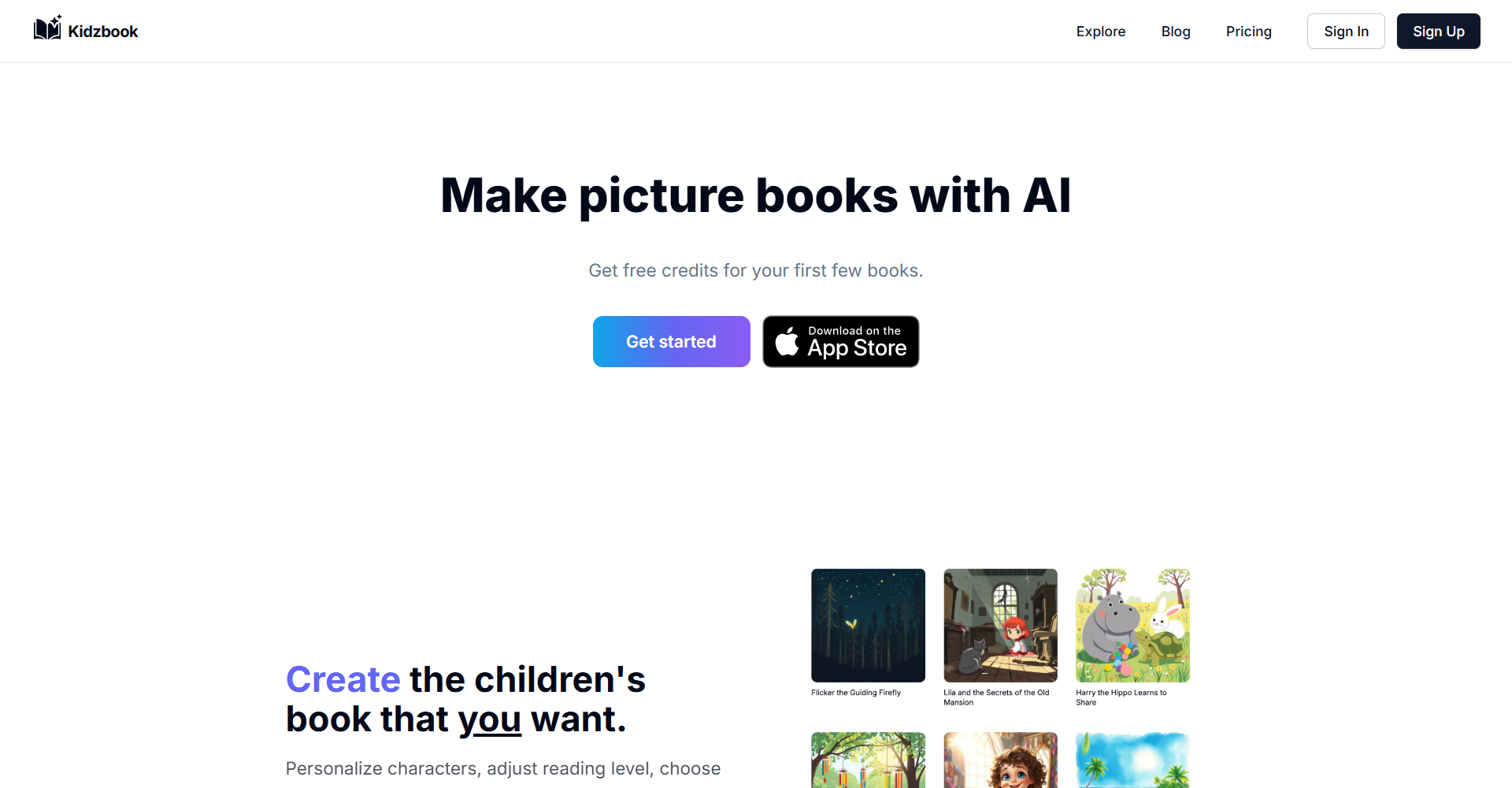 Kidzbook AI