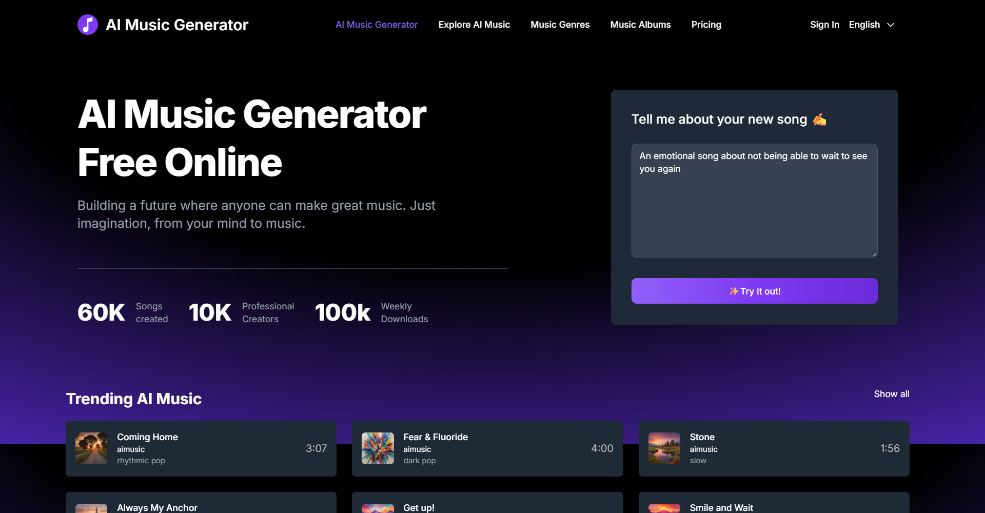 AI Music Generator