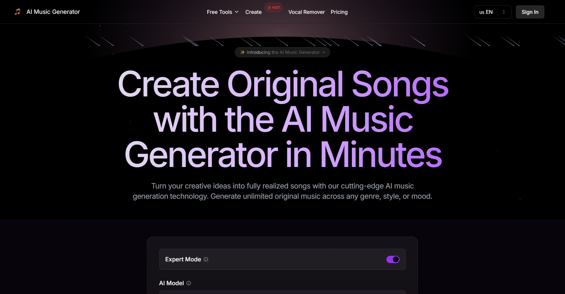 AI Music Generator