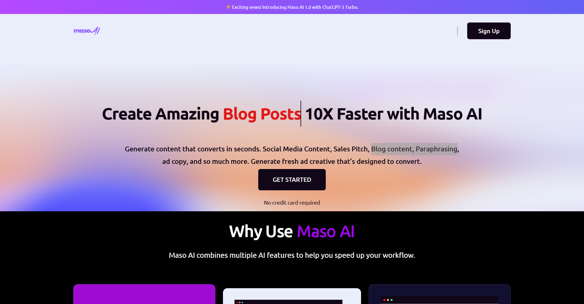 Maso AI