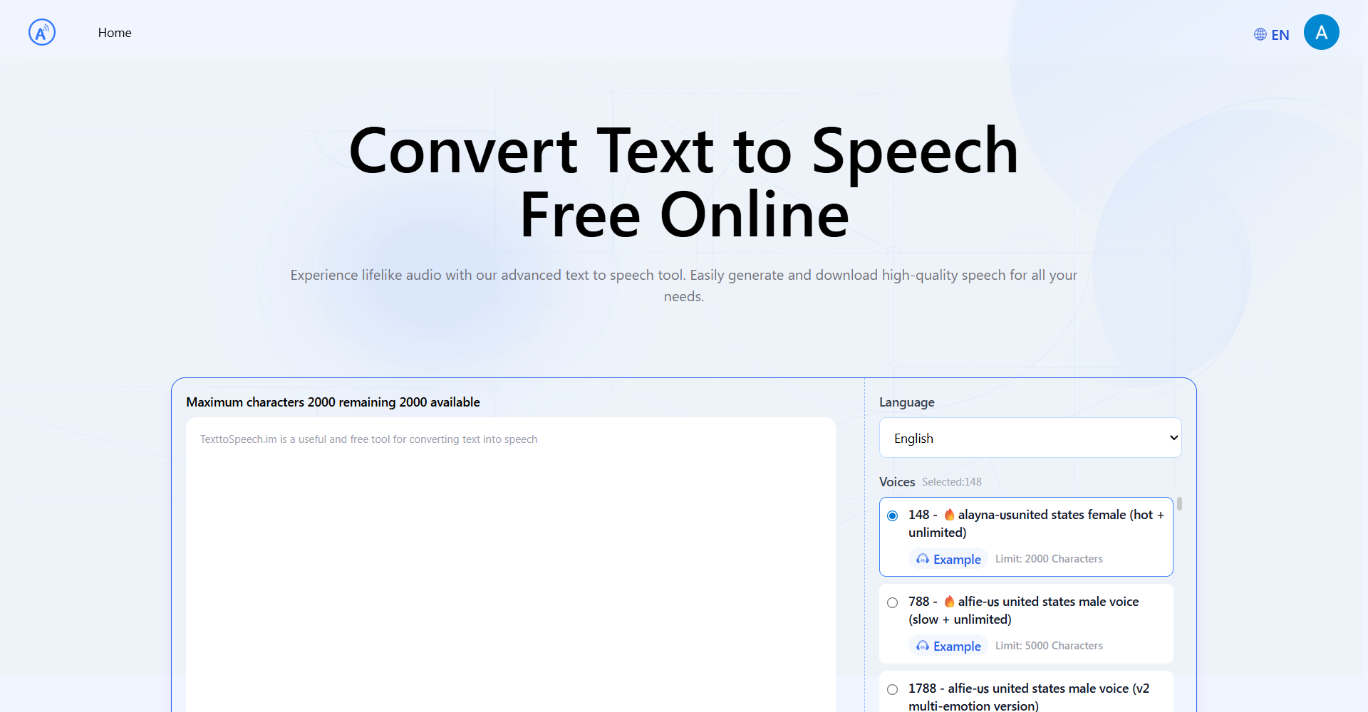 Texttospeech