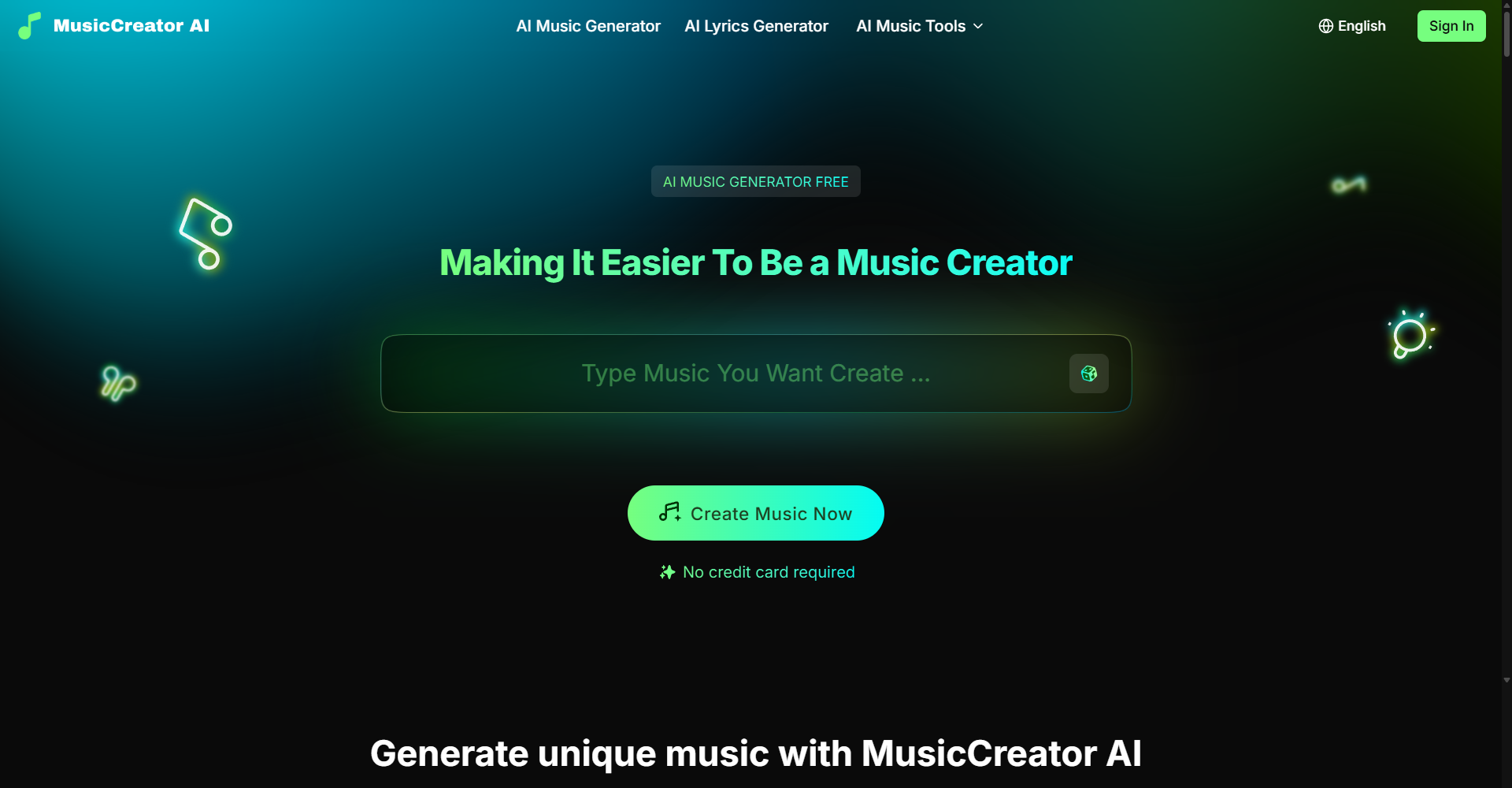 Musiccreator AI
