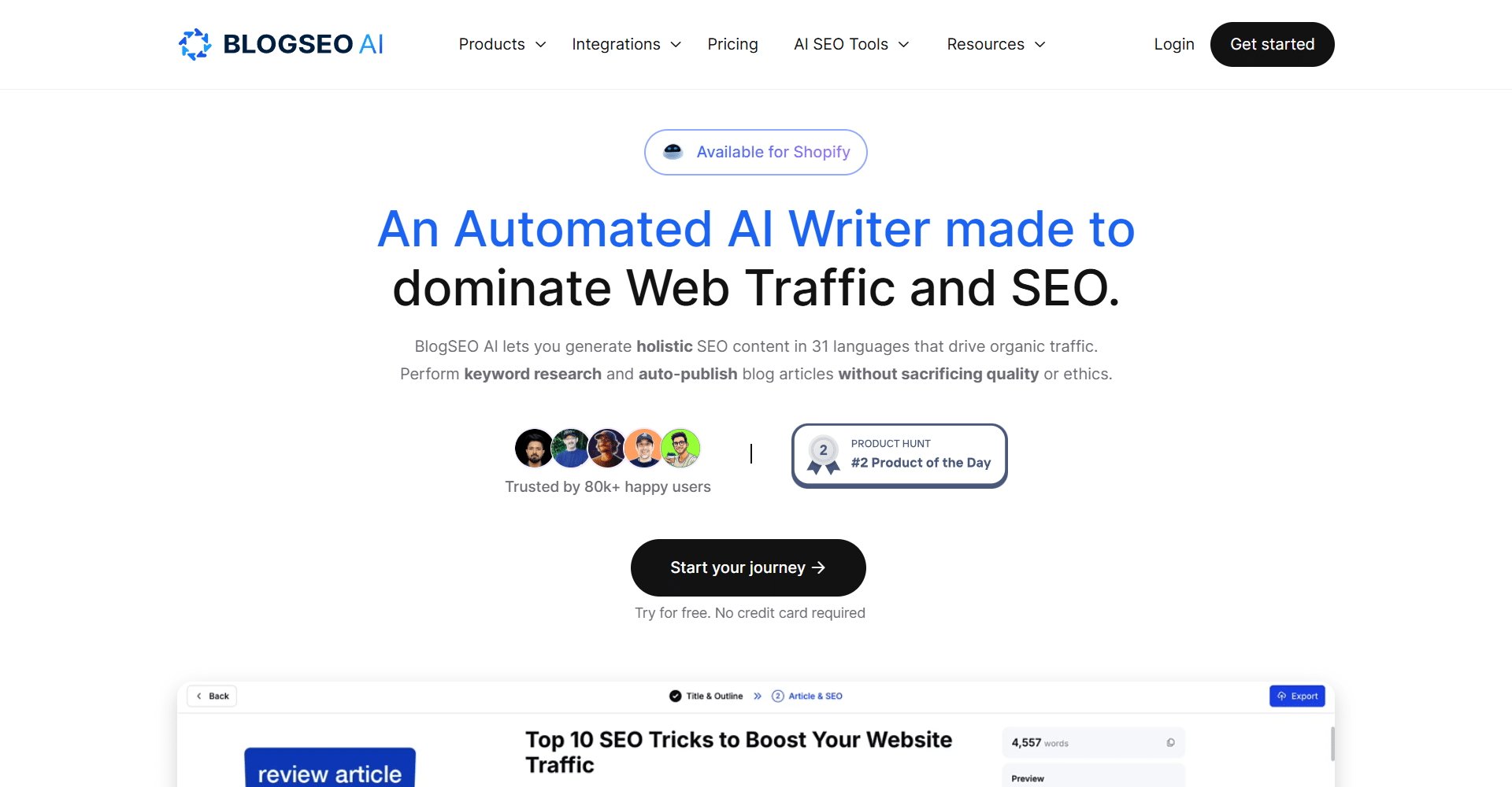 BlogSEO AI