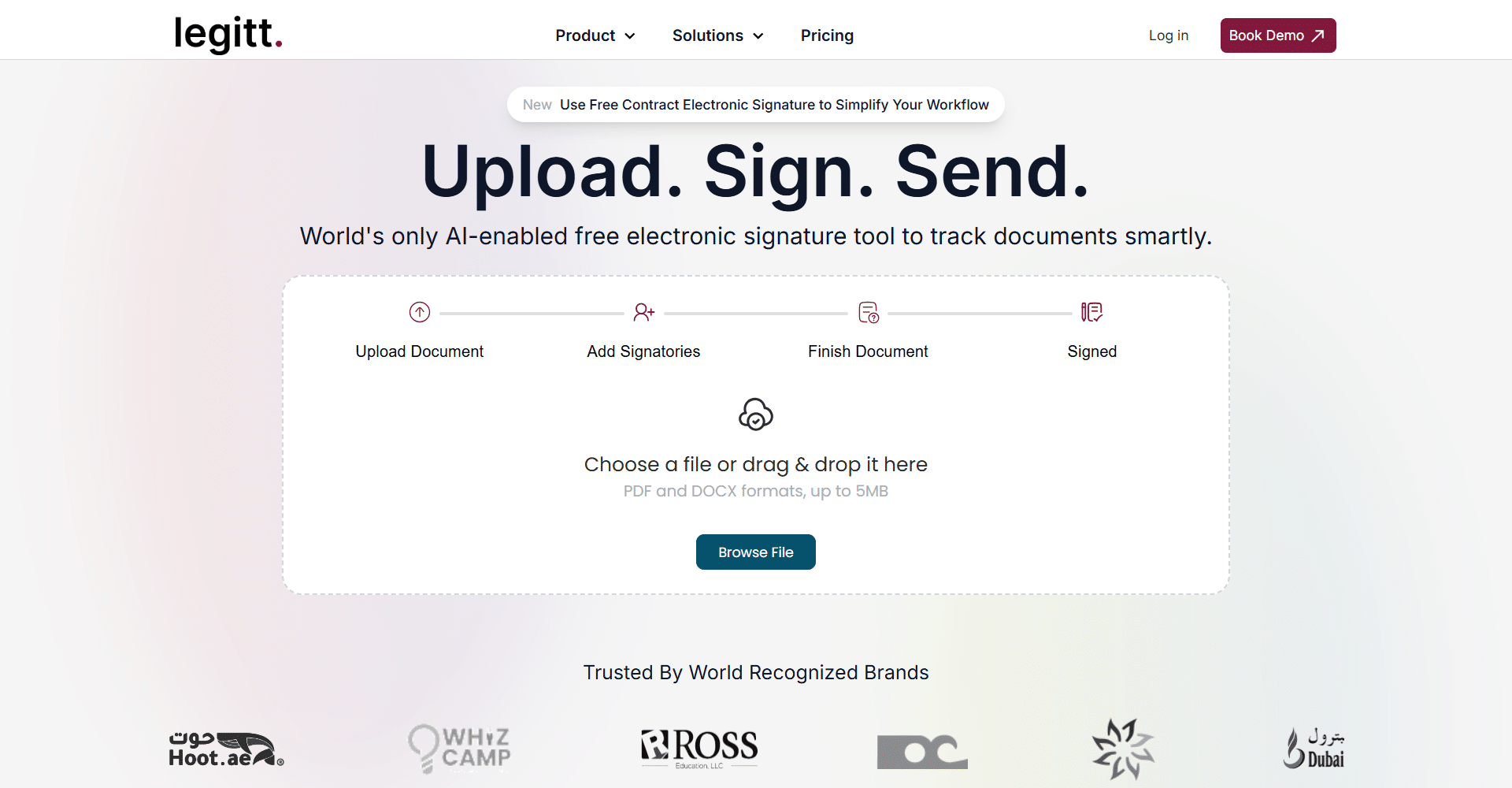 Legitt AI Electronic Signature