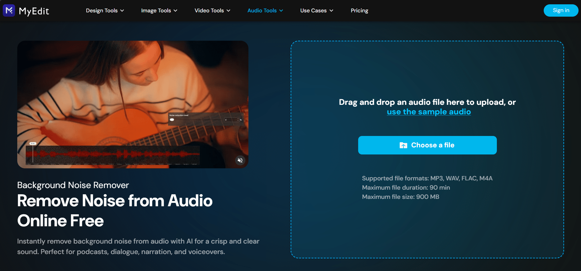 MyEdit Background Noise Remover