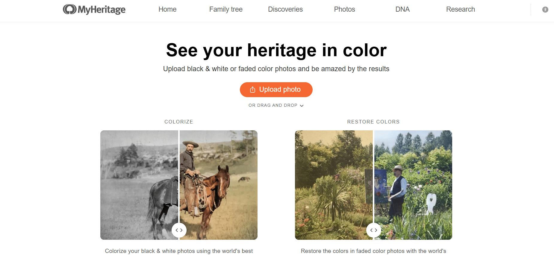 MyHeritage InColor