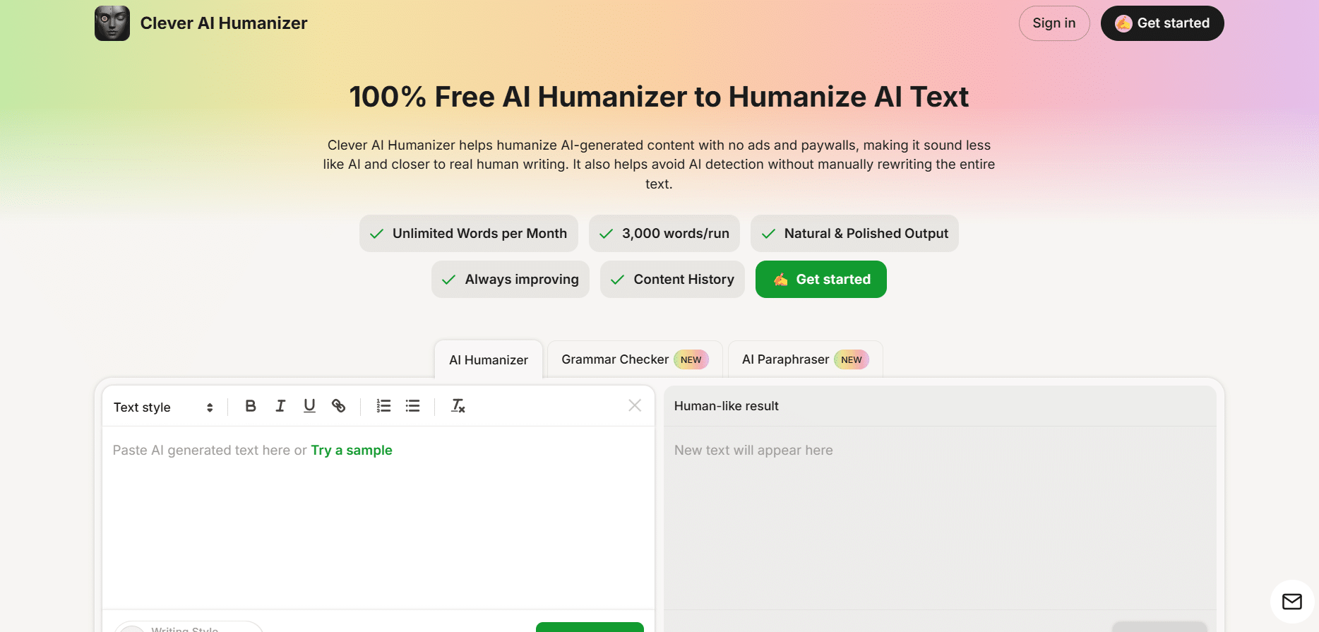 Clever AI Humanizer
