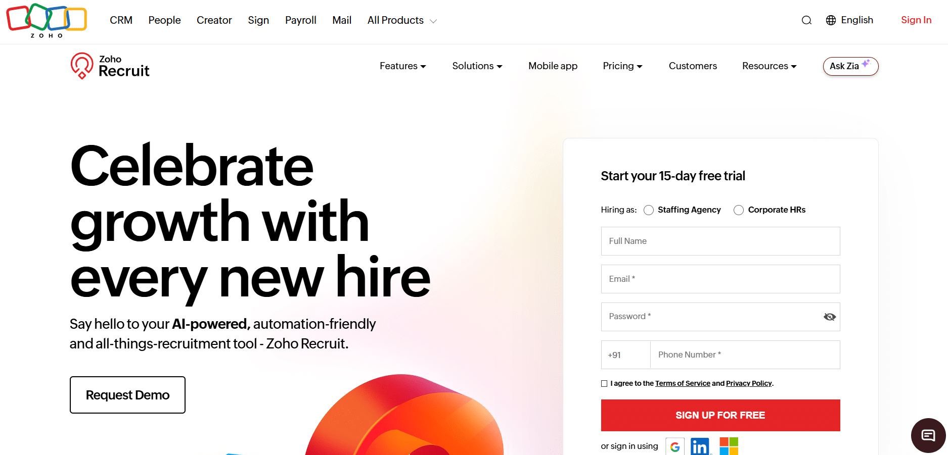 Zoho Recruit