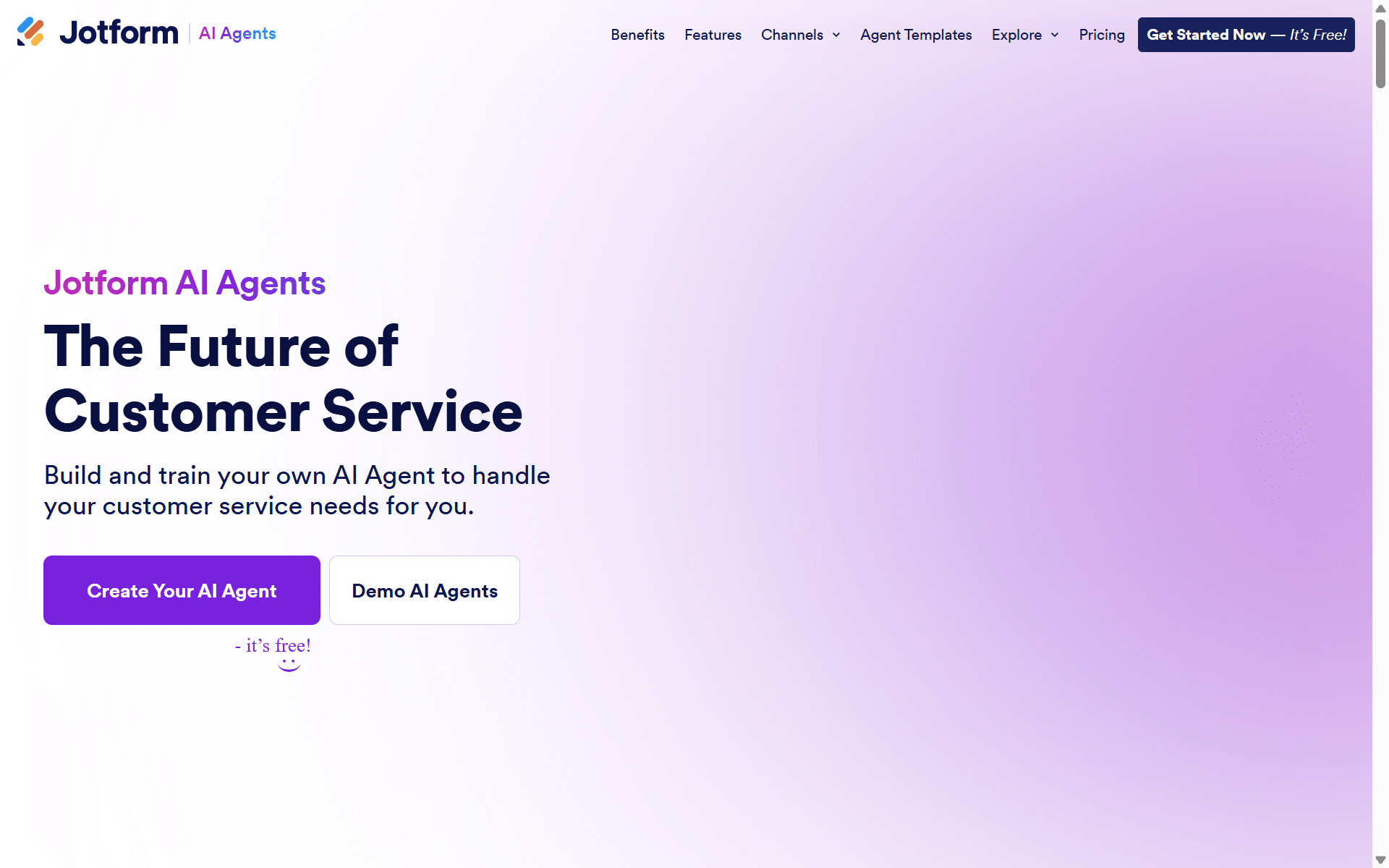 Jotform AI Agents
