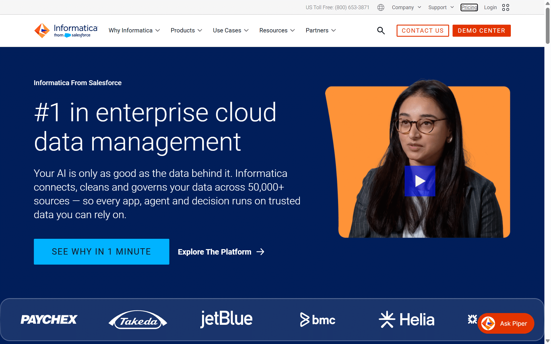 Informatica Intelligent Data Management Cloud (IDMC)