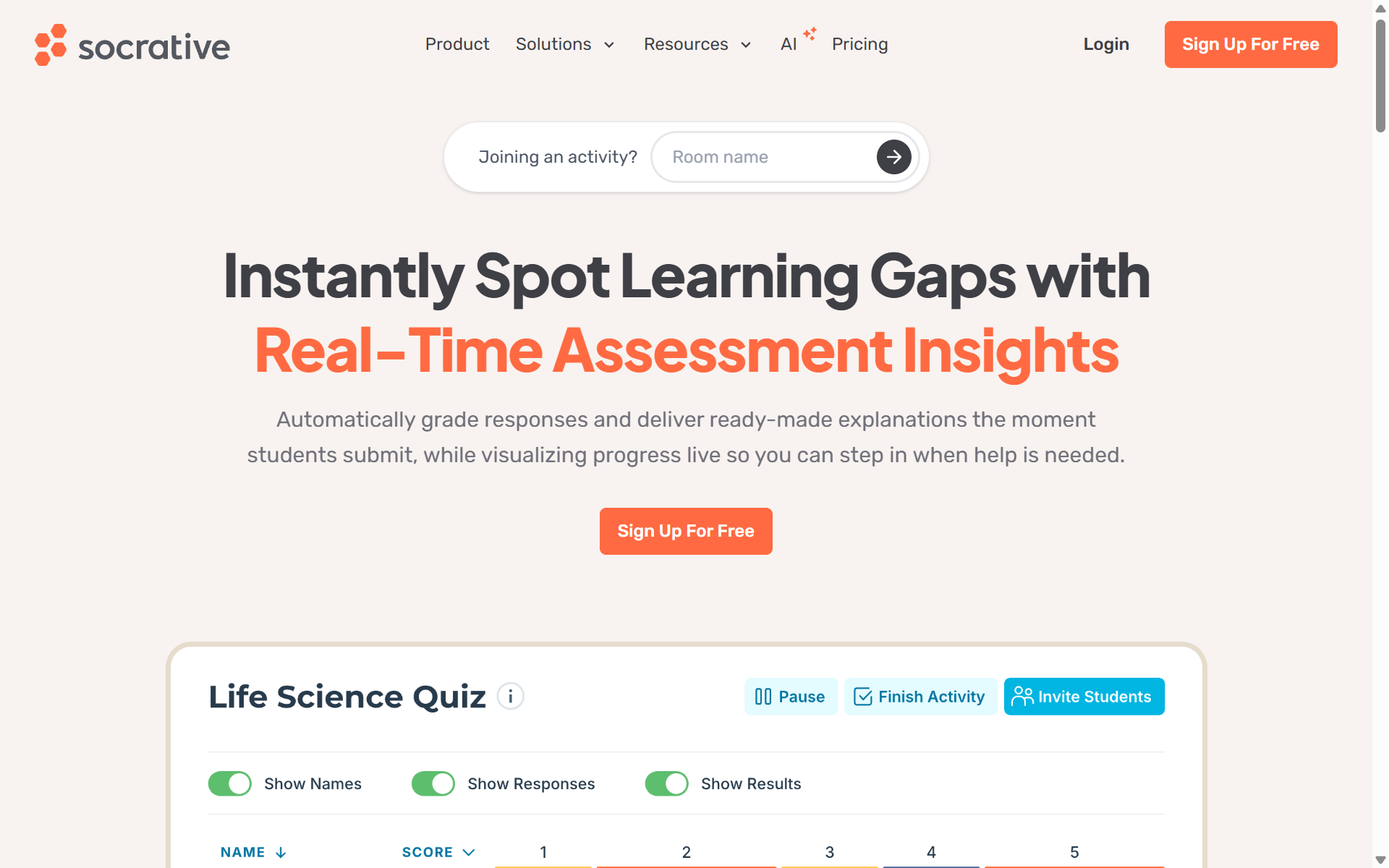 Socrative AI